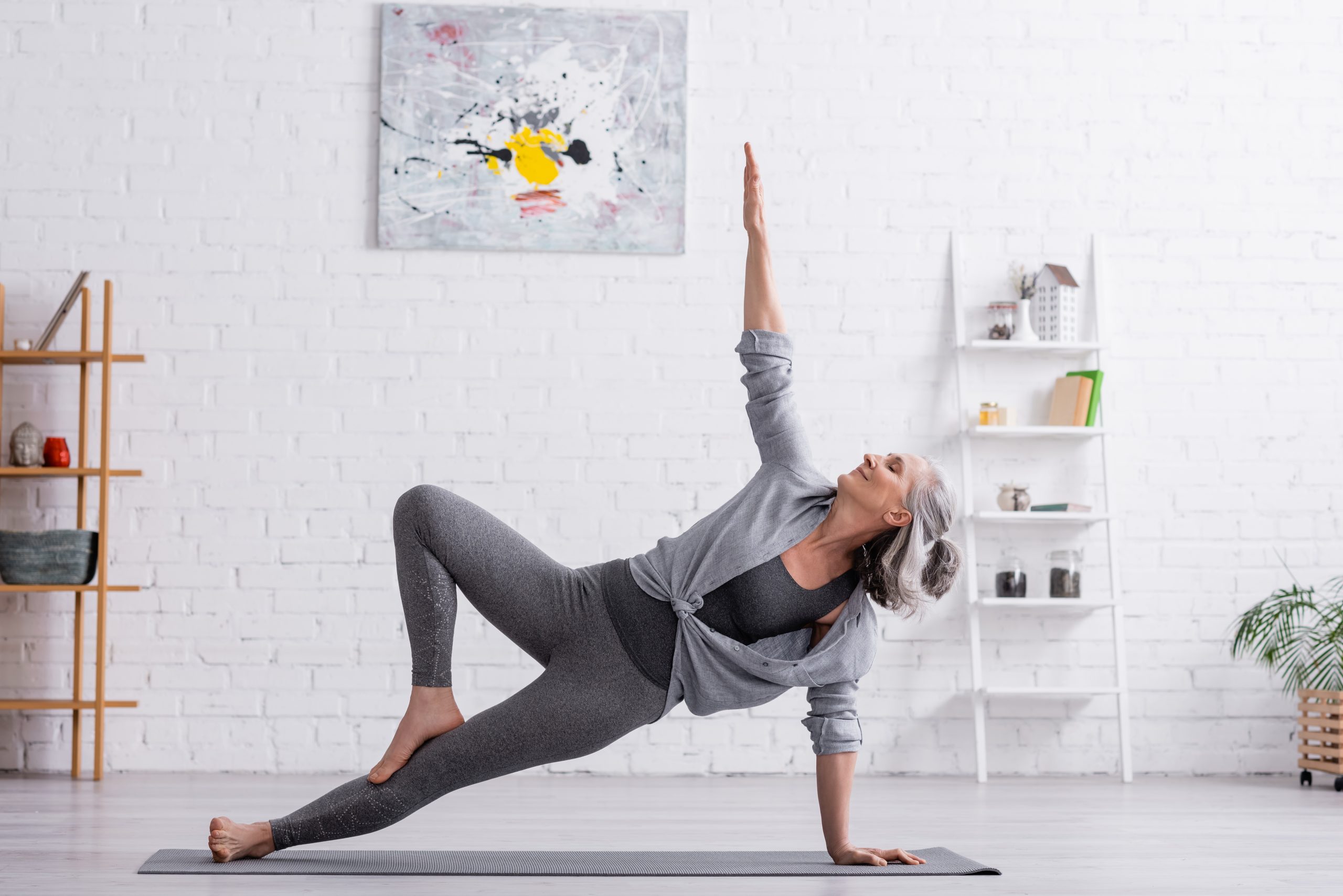 3 Yoga Poses for Menopause Weight Loss